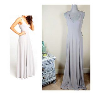 Show Me Your MuMu Light Gray Wedding Dress